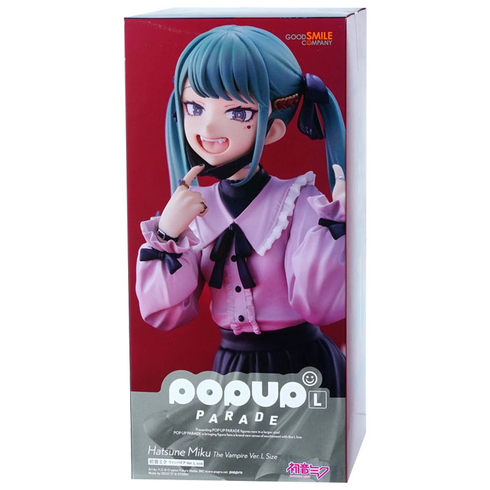 [팝업 퍼레이드] 하츠네 미쿠 뱀파이어 버전 L 사이즈