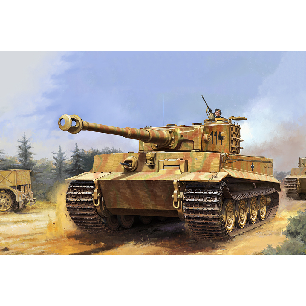 1/16 독일군 티거 I 중전차 후기형 - 1/16 Pz.Kpfw.VI Ausf.E Sd.Kfz.181 Tiger I (Late Production)