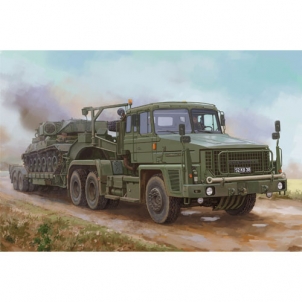 1/35 Scammell Commander with 62 tonne Crane Fruehauf semi-trailer