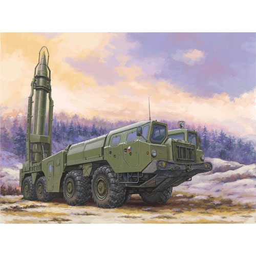 1/72 Soviet (9P117M1) Launcher with R17 Rocket of 9K72 Missile Complex \