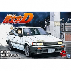 1/24 TAKEUCHI ITSUKI AE85 LEVIN (TOYOTA)