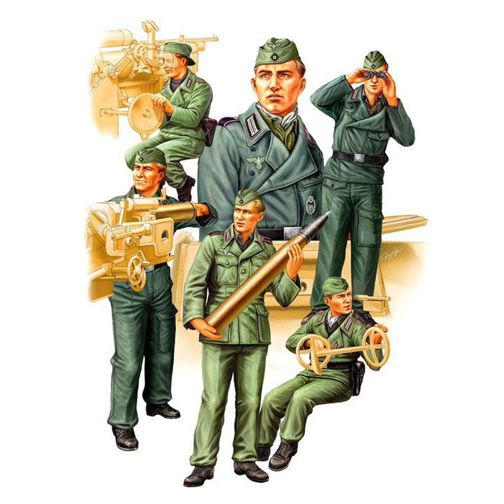 1/35 독일군 전차보병 Vol.2 - 1/35 German SPG Crew Vol.2