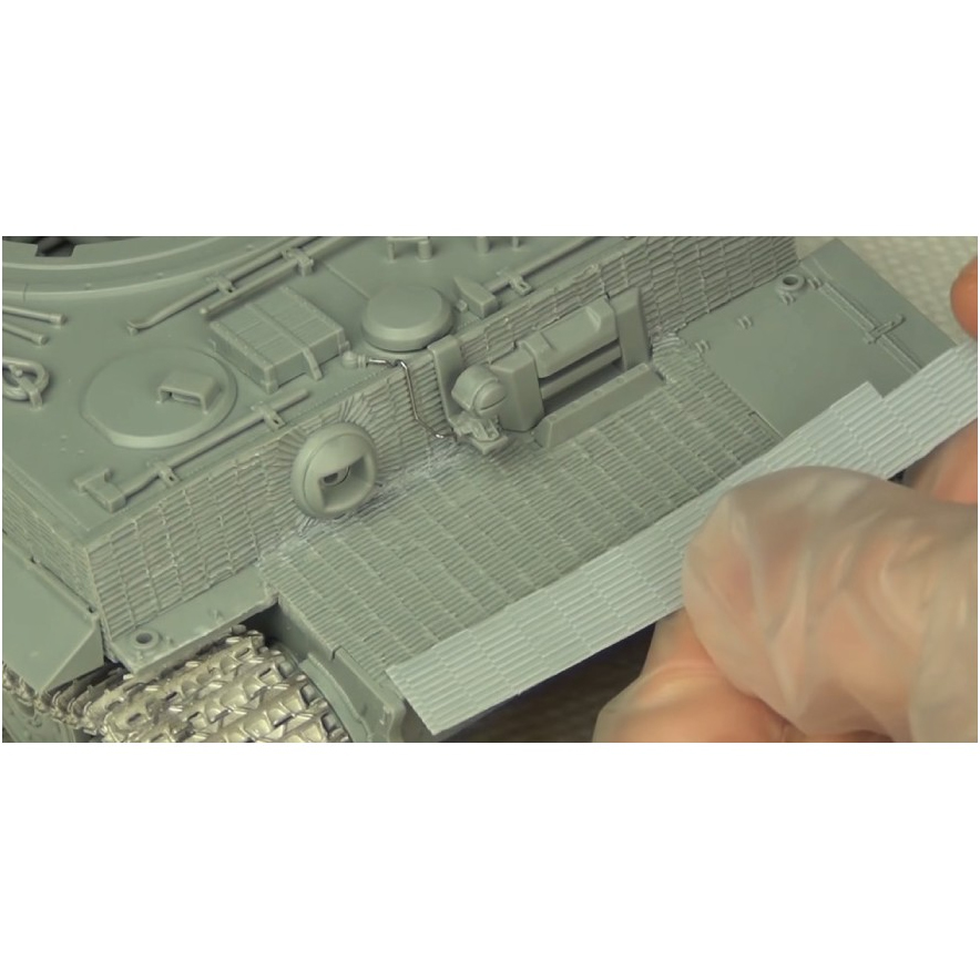 치메리트 패턴 플라스틱 시트 (A4 사이즈) - Zimmerit Plastic Sheet--A4 Size