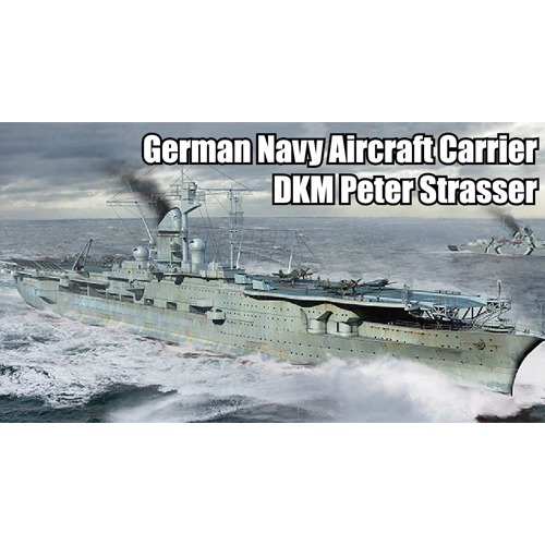 1/700 German Navy Aircraft Carrier DKM Peter Strasser