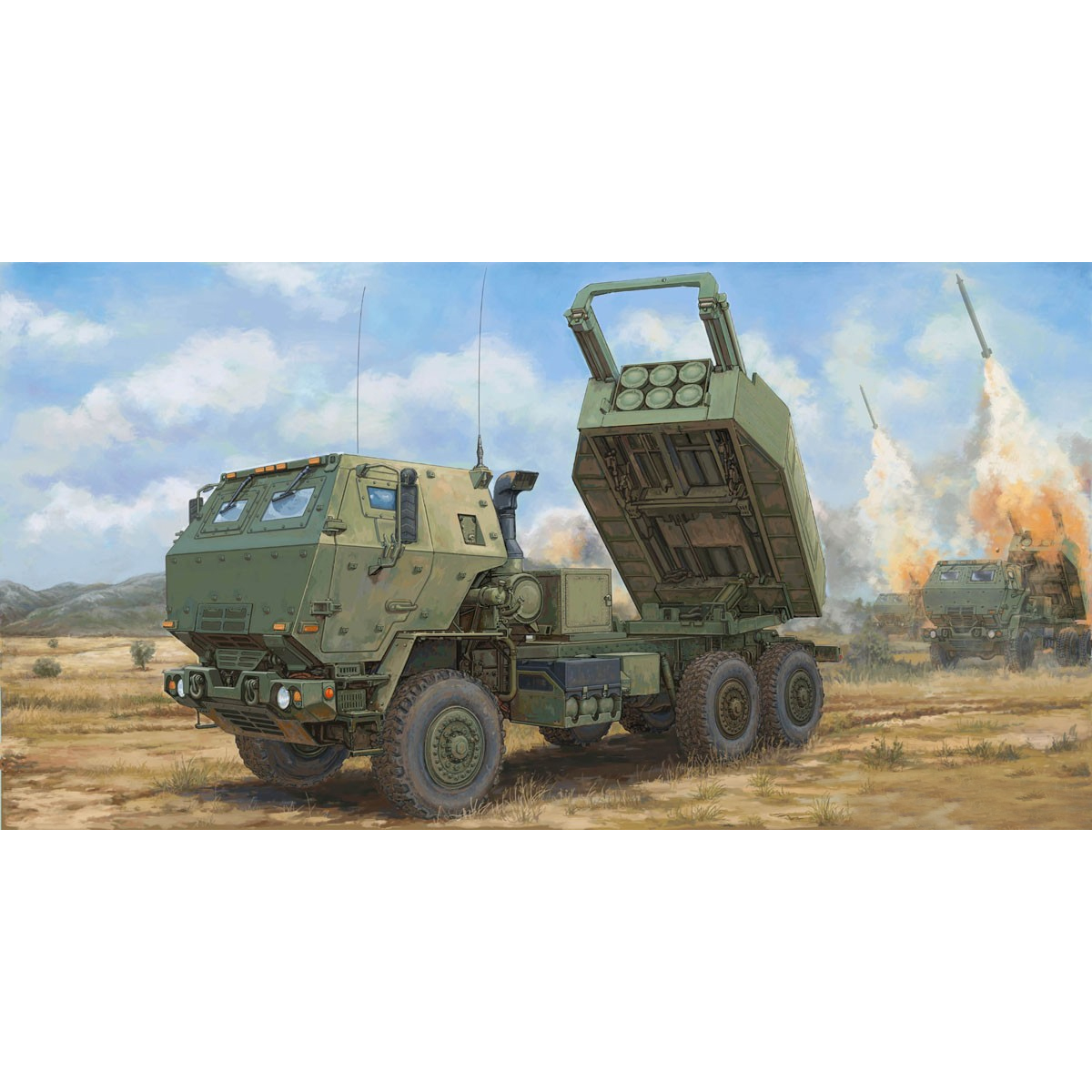 1/35 미군 M142 HIMARS 고기동 로켓 시스템 - 1/35 M142 High Mobility Artillery Rocket System (HIMARS)