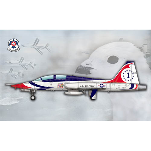 1/48 US T-38A Talon-Thunderbird