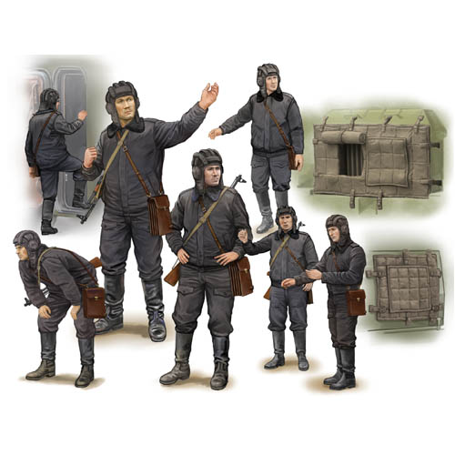 1/35 Soviet Soldier - Scud B Crew