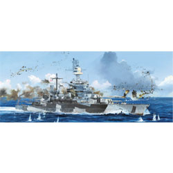 1/700 USS Colorado BB-45 1944