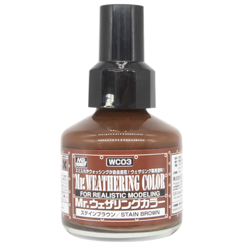 Mr. 웨더링 컬러 - 스테인 브라운 40ml