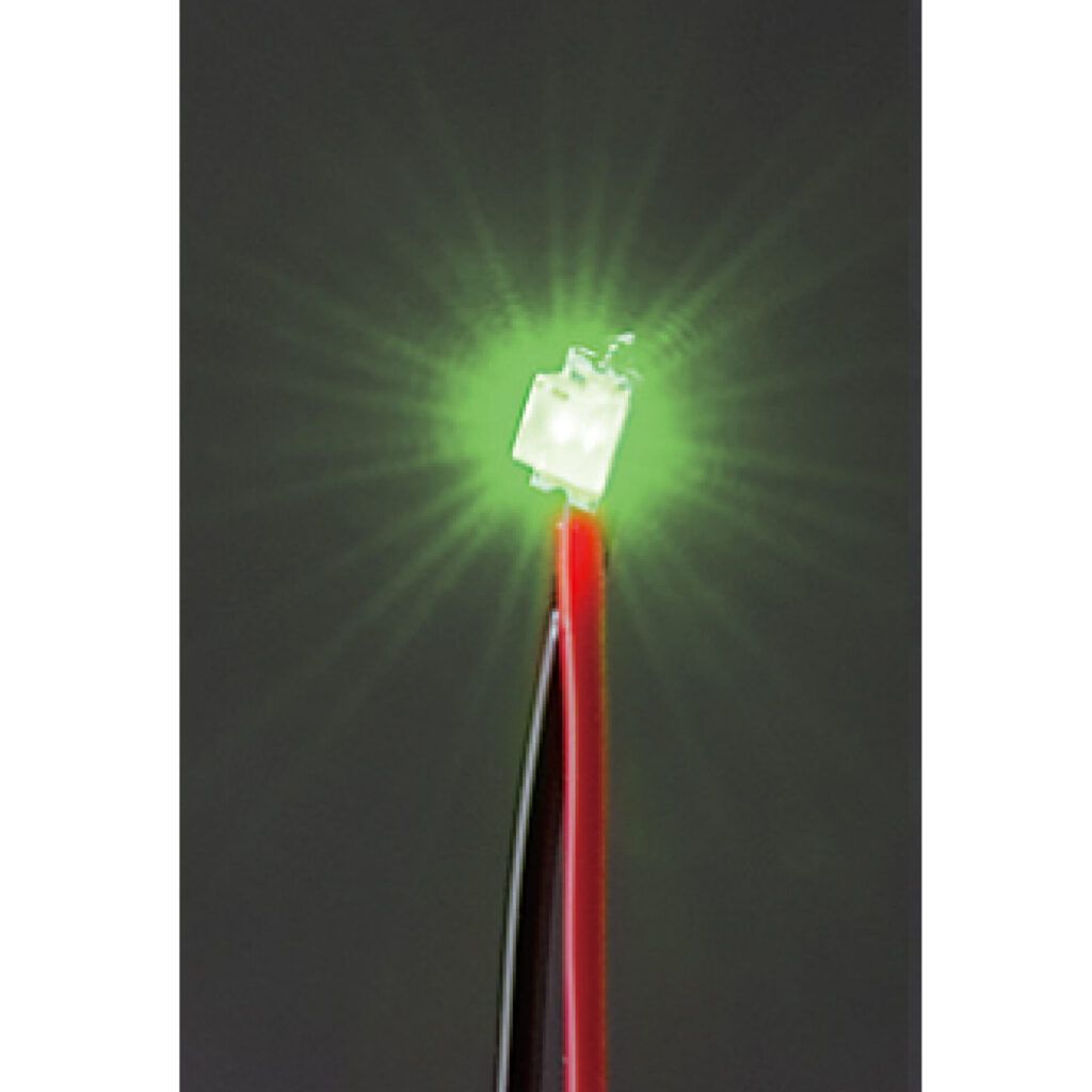 hobby parts LED 그린 (코드,저항 포함)