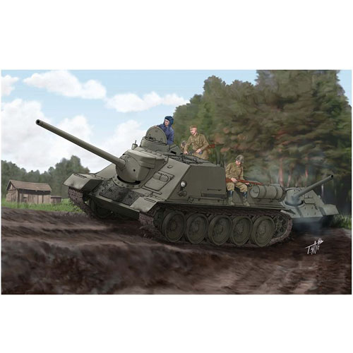 1/16 Soviet Su-100 Tank Destroyer