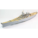 1/200 USS BB-63 Missouri 1945 Detail Up Set (Teak tone stained wooden deck)
