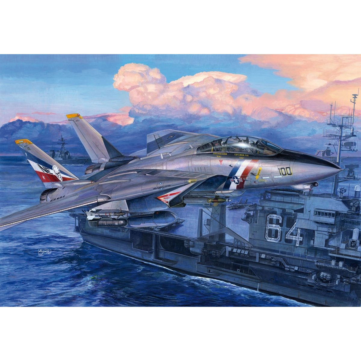 1/32 미 해군 F-14D 슈퍼 톰캣 가변익 전투기 - 1/32 F-14D Super Tomcat