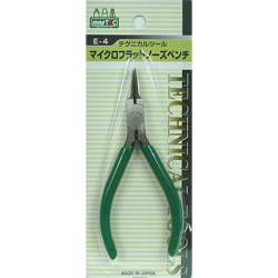 E-4 마이크로 플랫 노즈 펜치