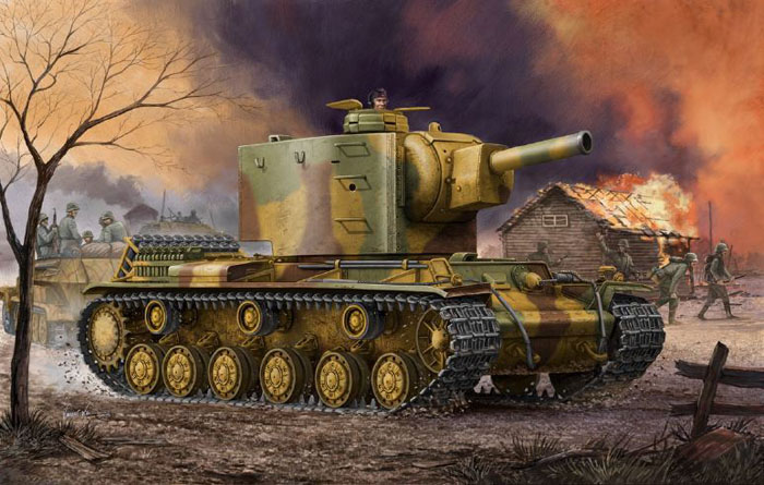 1/35 German Pz.Kpfm KV-2 754(r)