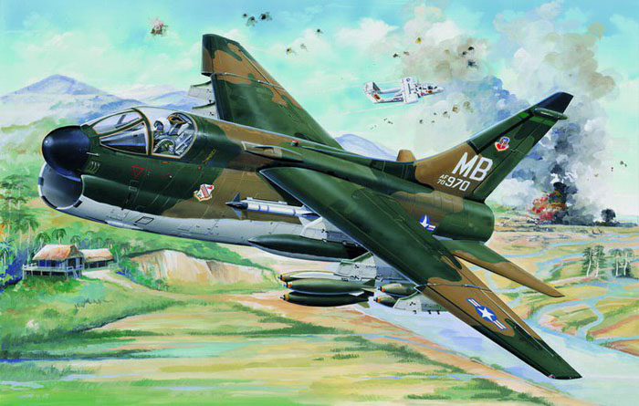 1/32 USAF A-7D Corsair II