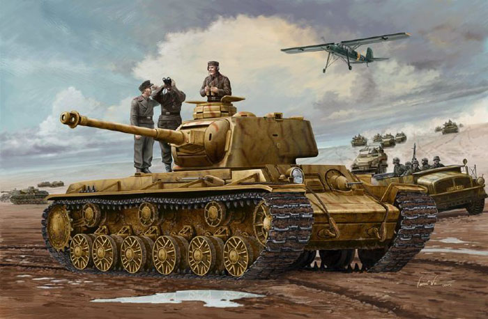 1/35 German Pz. Kpfm KV-1 756(r) Tank