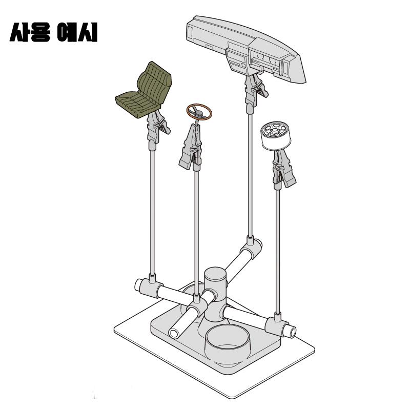 고양이 손 ll (파츠 도장용 클립)