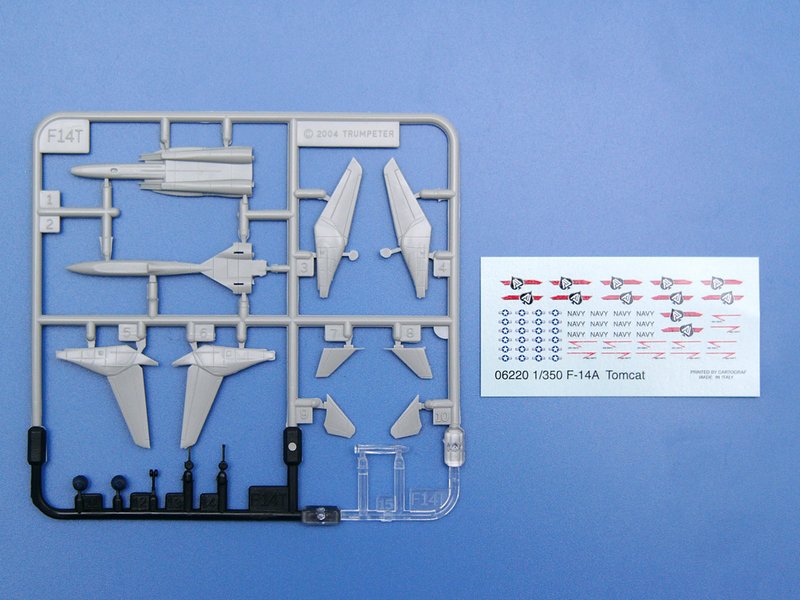 1/350 항공모함용 F-14D(6pcs)