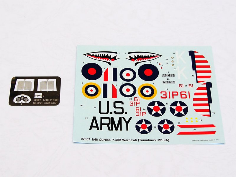 1/48 P-40B 워호크
