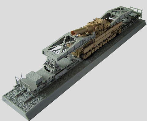 1/35 Morser Karl-Gerat 040-041 on railway transport carrier (수송열차 포함)