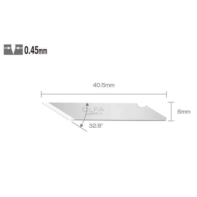 KB (AK-1 등 아트 나이프용 날/25pcs)