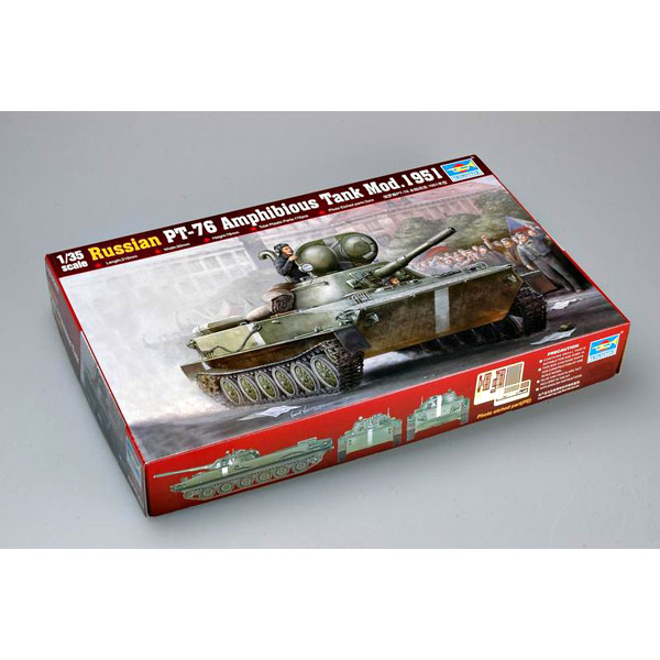 1/35 Russian PT-76 amphibious Tank Mod.1951